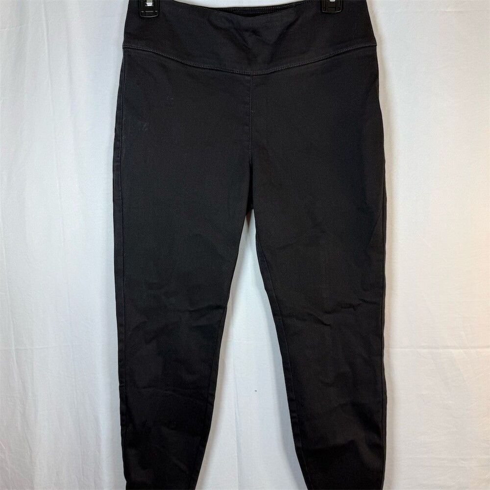 G by Giuliana Pants Womens 8P Black Pull-On Stretch Skinny Slim 24 Inseam